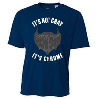 Funny Beard Design For Boy Gray Chrome Beard Lovers Cooling Performance Crew T-Shirt