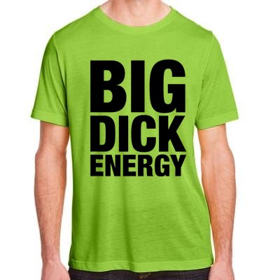 Funny Big Dick Energy Gift BDE Adult Humor Meme Workout Ego Flex Bro Gift Adult ChromaSoft Performance T-Shirt