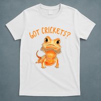 Funny Bearded Dragon Got Crickets Lizard Reptile Herpetology T-Shirt