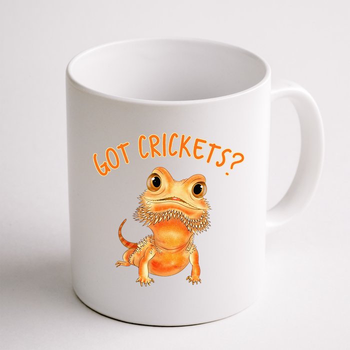 Funny Bearded Dragon Got Crickets Lizard Reptile Herpetology Mug