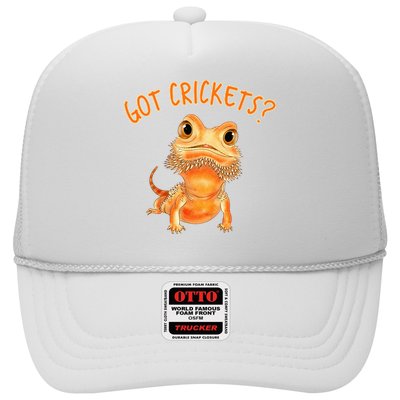Funny Bearded Dragon Got Crickets Lizard Reptile Herpetology Hat