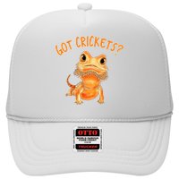 Funny Bearded Dragon Got Crickets Lizard Reptile Herpetology Hat