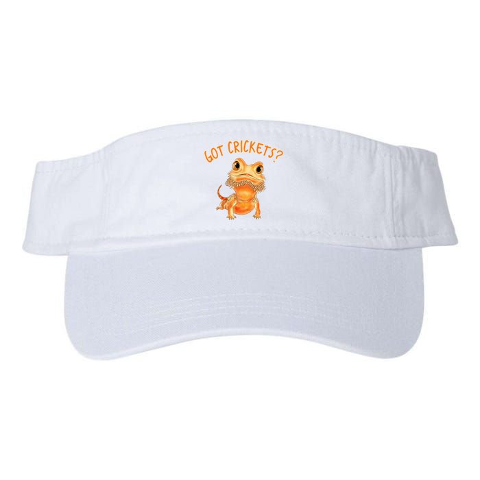 Funny Bearded Dragon Got Crickets Lizard Reptile Herpetology Visor