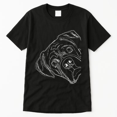 Funny Boxer Dog Tall T-Shirt