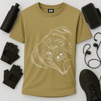 Funny Boxer Dog Cooling Performance Crew T-Shirt