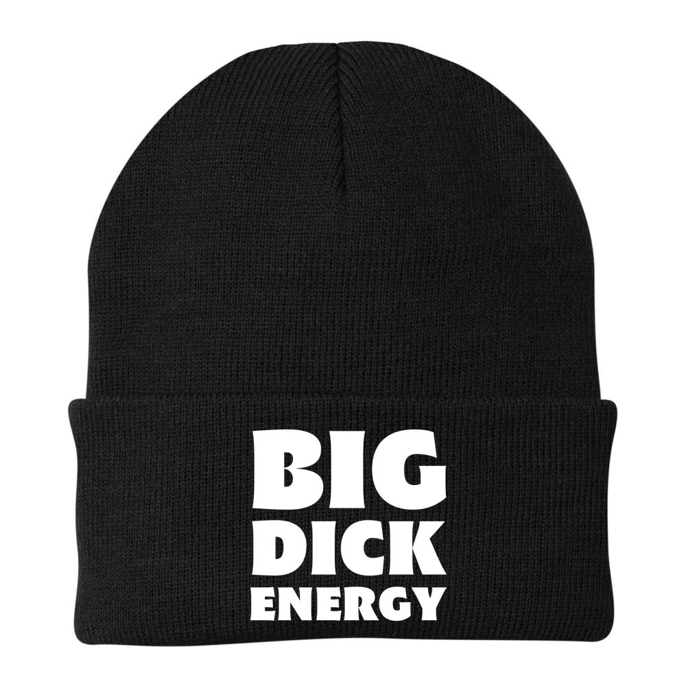 Funny Big Dick Energy Gift Beanie