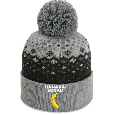 Funny Banana Design For Men Women Kids Banana Fruit Lovers The Baniff Cuffed Pom Beanie