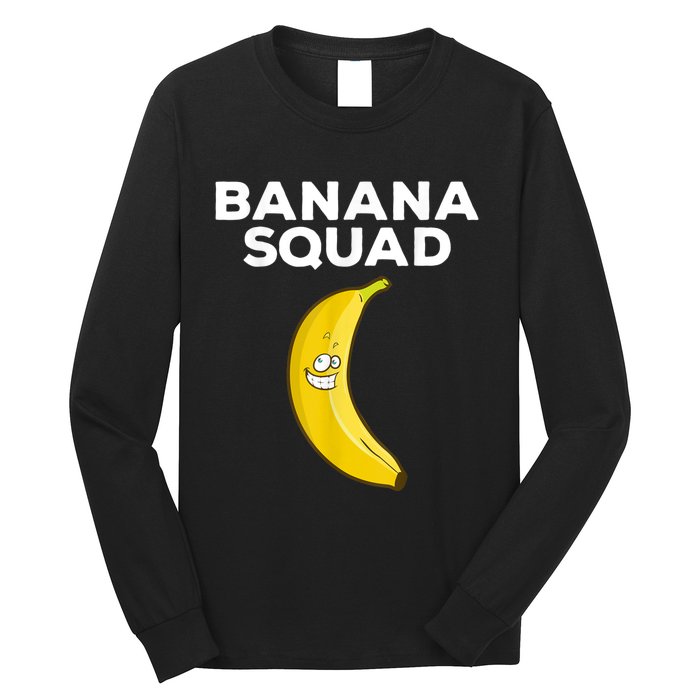 Funny Banana Design For Men Women Kids Banana Fruit Lovers Long Sleeve Shirt