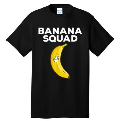 Funny Banana Design For Men Women Kids Banana Fruit Lovers Tall T-Shirt