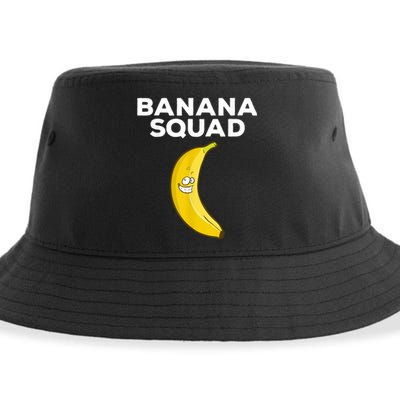 Funny Banana Design For Men Women Kids Banana Fruit Lovers Sustainable Bucket Hat