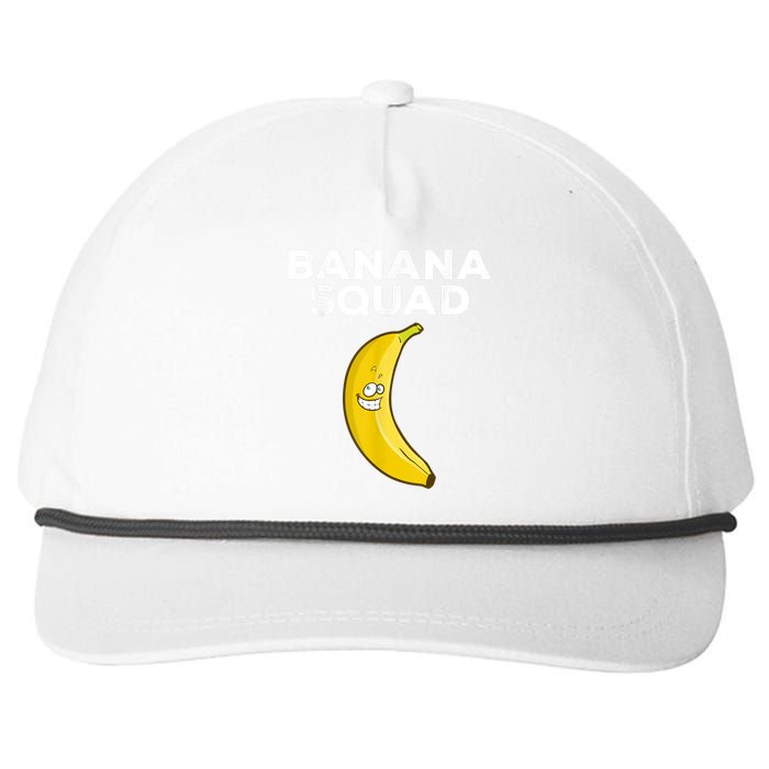 Funny Banana Design For Men Women Kids Banana Fruit Lovers Snapback Five-Panel Rope Hat