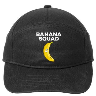 Funny Banana Design For Men Women Kids Banana Fruit Lovers 7-Panel Snapback Hat