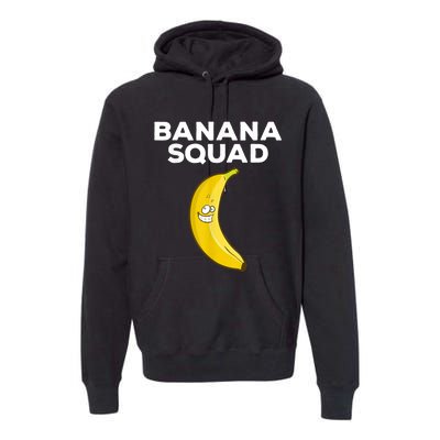 Funny Banana Design For Men Women Kids Banana Fruit Lovers Premium Hoodie