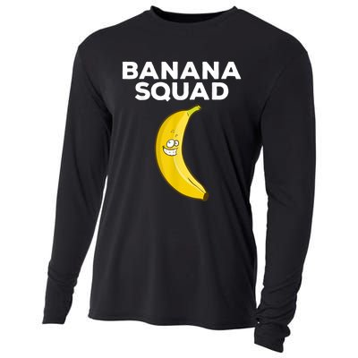 Funny Banana Design For Men Women Kids Banana Fruit Lovers Cooling Performance Long Sleeve Crew