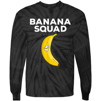 Funny Banana Design For Men Women Kids Banana Fruit Lovers Tie-Dye Long Sleeve Shirt