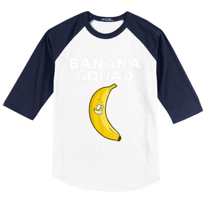 Funny Banana Design For Men Women Kids Banana Fruit Lovers Baseball Sleeve Shirt