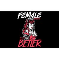 Female Barbers Do It Better Hairdresser Girl Bumper Sticker