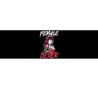 Female Barbers Do It Better Hairdresser Girl Bumper Sticker