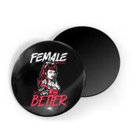 Female Barbers Do It Better Hairdresser Girl Magnet