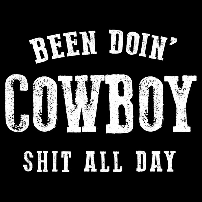 Funny Been Doing Cowboy Gift Shit Western Cowgirl Gift 16 in Basic Backpack
