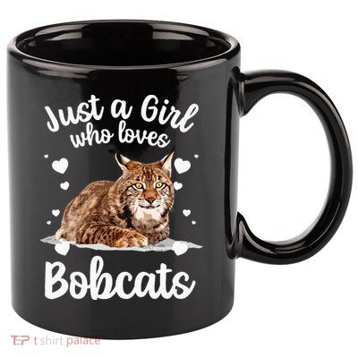 Funny Bobcat Design For Women Girls Pet Cat Bobcat Animal 11oz C Handle Ceramic Mug