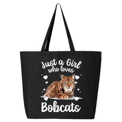Funny Bobcat Design For Women Girls Pet Cat Bobcat Animal 25L Jumbo Tote