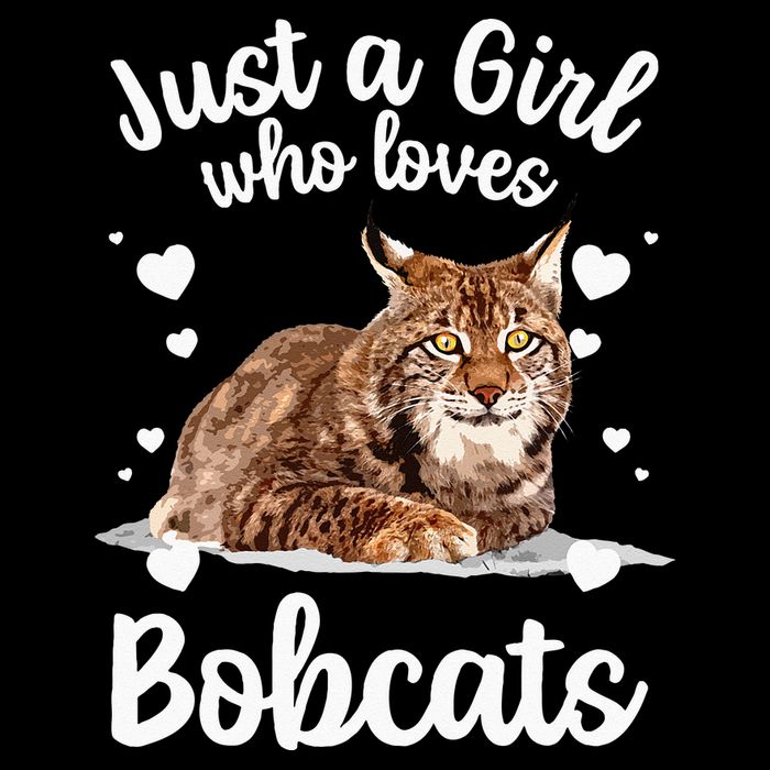Funny Bobcat Design For Women Girls Pet Cat Bobcat Animal Tank Top
