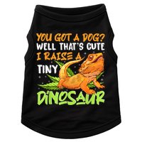 Funny Bearded Dragon Pet Reptile Lizard Lover Doggie Tank
