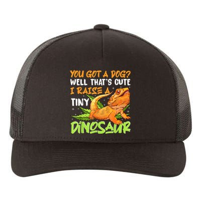 Funny Bearded Dragon Pet Reptile Lizard Lover Yupoong Adult 5-Panel Trucker Hat