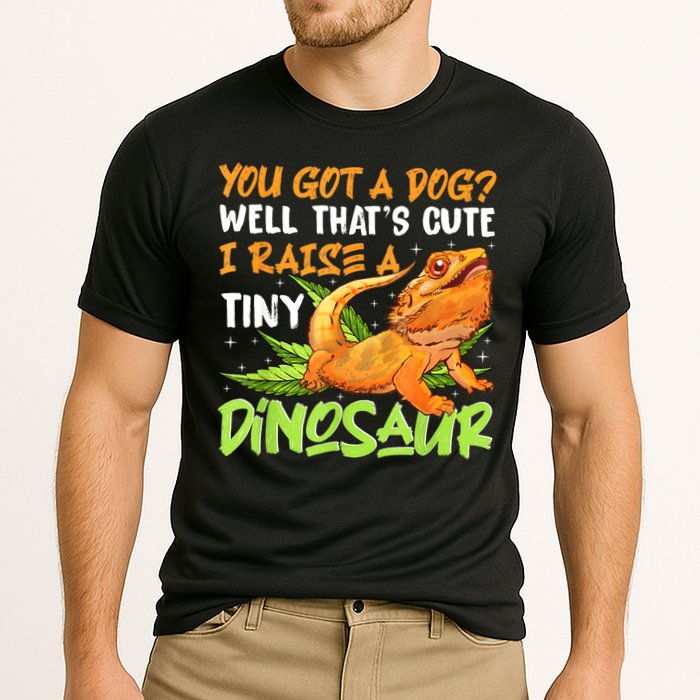 Funny Bearded Dragon Pet Reptile Lizard Lover Cooling Performance Crew T-Shirt