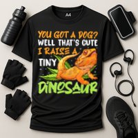 Funny Bearded Dragon Pet Reptile Lizard Lover Cooling Performance Crew T-Shirt