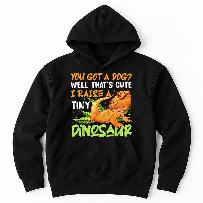 Funny Bearded Dragon Pet Reptile Lizard Lover Hoodie