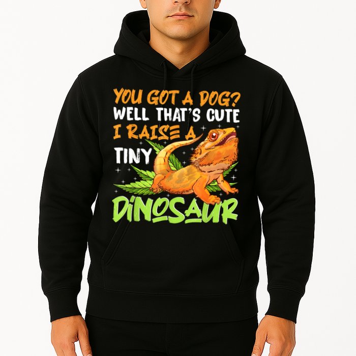 Funny Bearded Dragon Pet Reptile Lizard Lover Hoodie