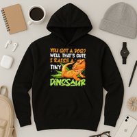 Funny Bearded Dragon Pet Reptile Lizard Lover Hoodie