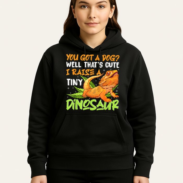 Funny Bearded Dragon Pet Reptile Lizard Lover Hoodie