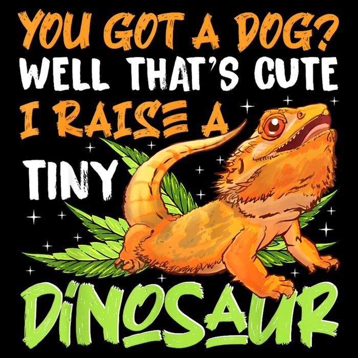 Funny Bearded Dragon Pet Reptile Lizard Lover T-Shirt