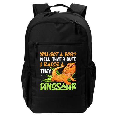 Funny Bearded Dragon Pet Reptile Lizard Lover Backpack