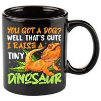 Funny Bearded Dragon Pet Reptile Lizard Lover 11oz C Handle Ceramic Mug