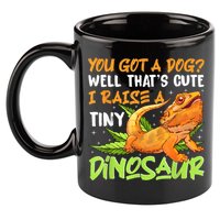 Funny Bearded Dragon Pet Reptile Lizard Lover 11oz C Handle Ceramic Mug