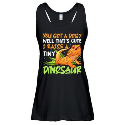 Funny Bearded Dragon Pet Reptile Lizard Lover Ladies Essential Flowy Tank