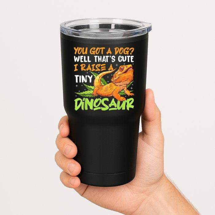 Funny Bearded Dragon Pet Reptile Lizard Lover Tumbler