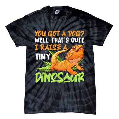 Funny Bearded Dragon Pet Reptile Lizard Lover Tie-Dye T-Shirt