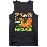 Funny Bearded Dragon Pet Reptile Lizard Lover Tank Top