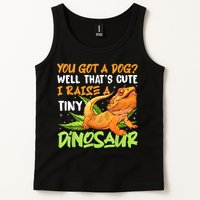 Funny Bearded Dragon Pet Reptile Lizard Lover Tank Top