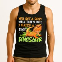 Funny Bearded Dragon Pet Reptile Lizard Lover Tank Top