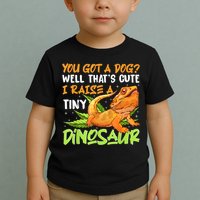 Funny Bearded Dragon Pet Reptile Lizard Lover Toddler T-Shirt