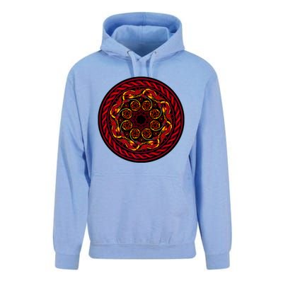 Fire Breathing Dragons Unisex Surf Hoodie