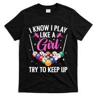 Funny Billiards Design For Pool Billiard Player T-Shirt