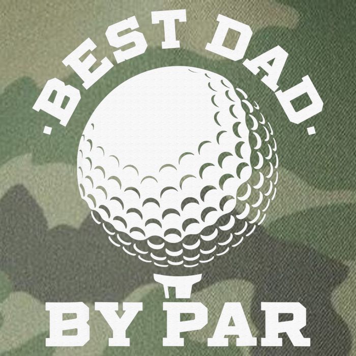 Funny Best Dad by Par Golf Player Father's Day Legacy Tie Dye Trucker Hat