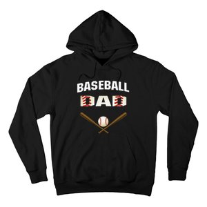 funny Baseball Dad Best gift idea for fathers tee Hoodie